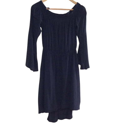 Portmans Womens  Size 10 Long Sleeve Dress Blue 