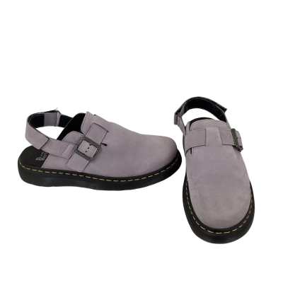 Dr Martens Jorge II Nuback Leather Slingback Lilac Mules EU 42 UK 8