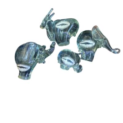 Ngwenya blown glass animals 