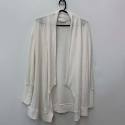 Peter Alexander Cream Open Cardigan - Size S/M  