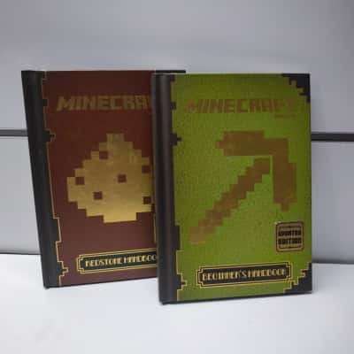 Minecraft Handbooks Set of 2 (Beginner's Handbook & Redstone Handbook)
