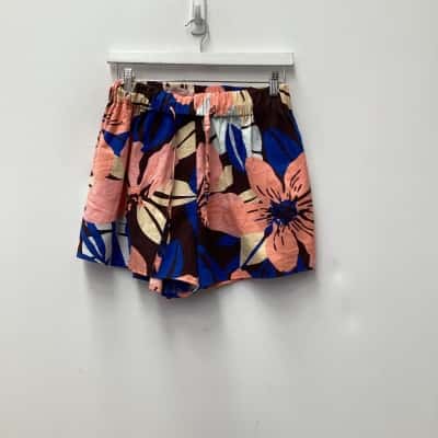 Mister Zimi Womens shorts  Size 8 Multicoloured orange 