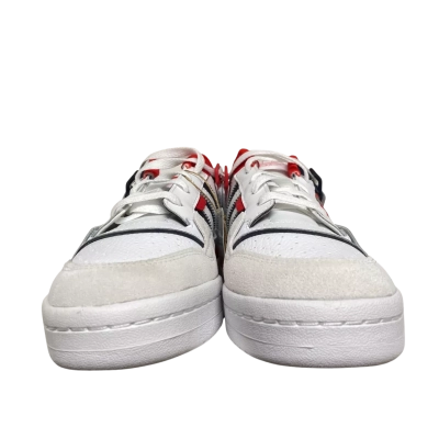 Adidas Size 8 Sneakers Red / White 