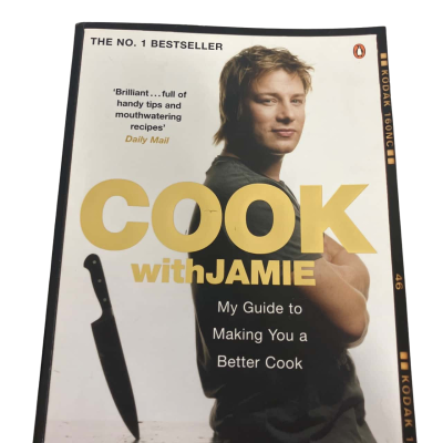 COOK With JAMIE cookbook 