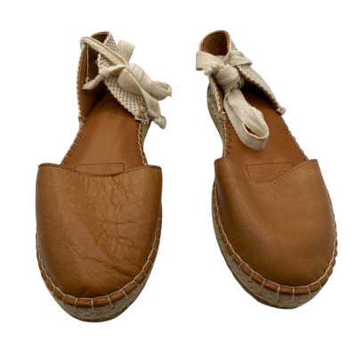 BNIB Diana Ferrari Espadrille Size 40 Sandals Brown
