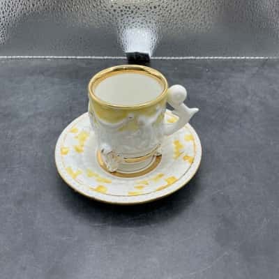Capodimonte Demitasse Cup and Saucer