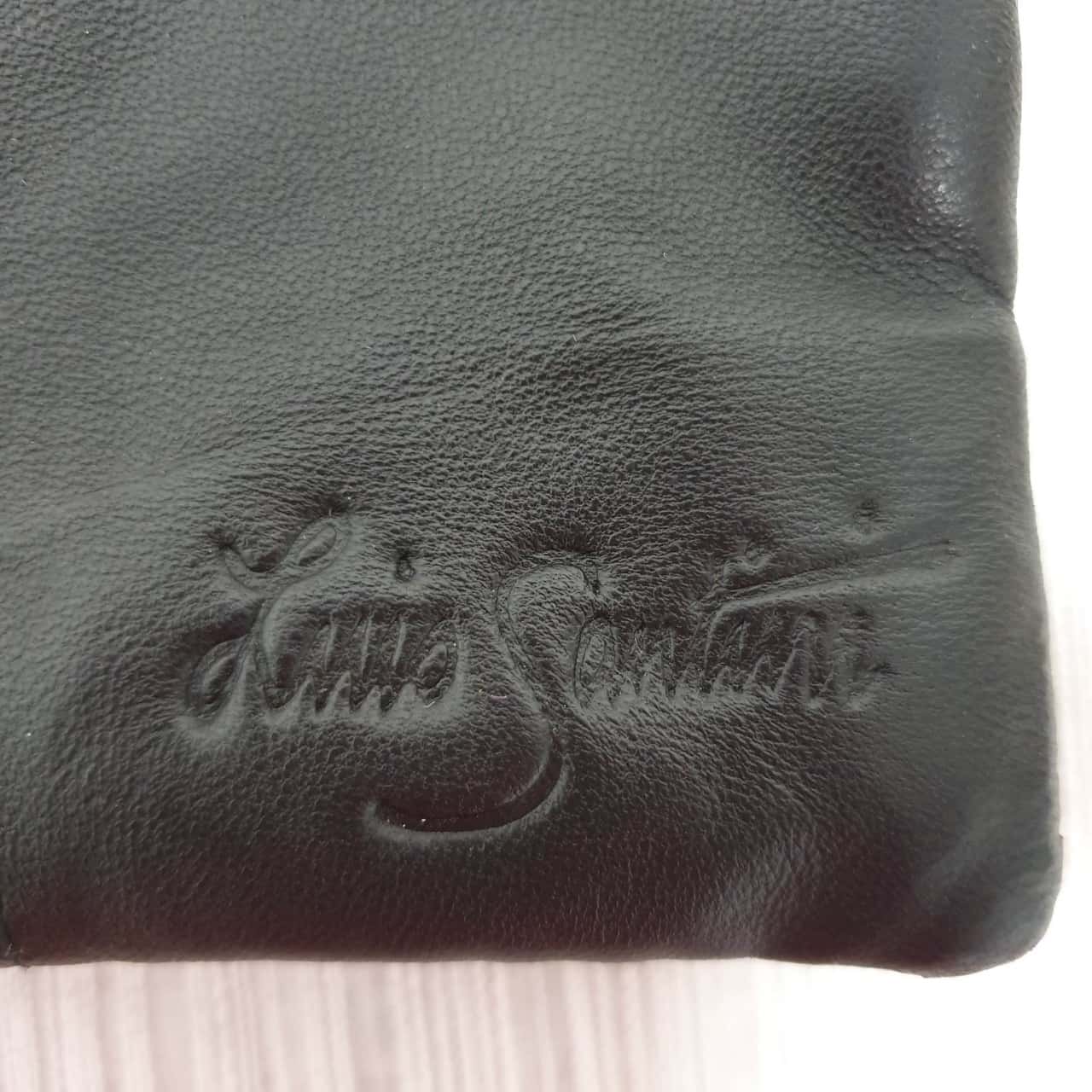 Satini Rave Luis Santini Gorgeous Small Black Leather Rave / City / Festival ...