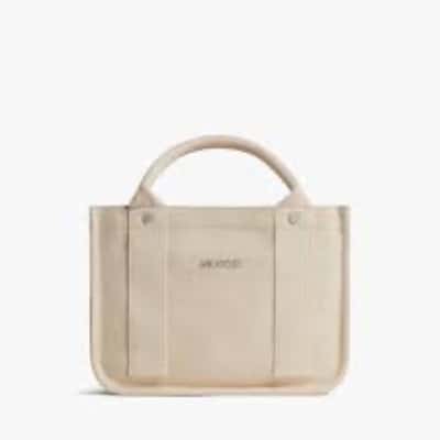  Monos Small Canvas Tote Bag Beige 