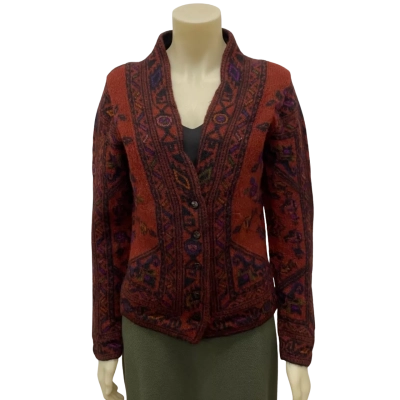 Millma Bolivia Alpaca  Womens  Size M Cardigan