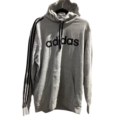 Adidas Mens  Size XL Hoodie / Sweatshirt Grey 