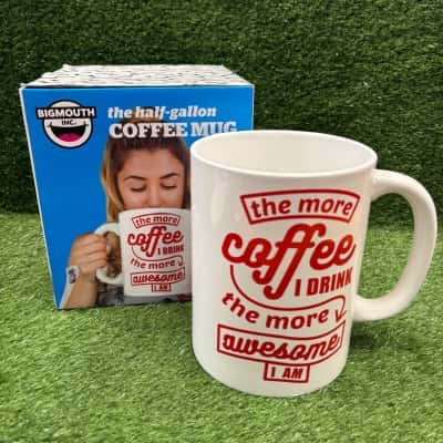 BigMouth Inc. "The Half-Gallon" Coffee Mug (New)