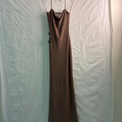 Ava & Ever Womens  Size 6 Maxi Dress Brown 