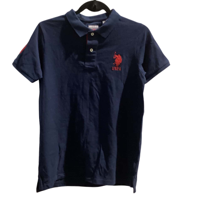 BNWT U.S. Polo Assn. Kids  Size 15-16 Top Dark Sapphire Navy RRP $80.00