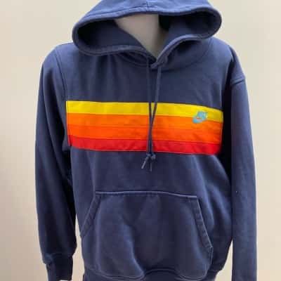 Nike Unisex  Size S Hoodie Navy Blue 