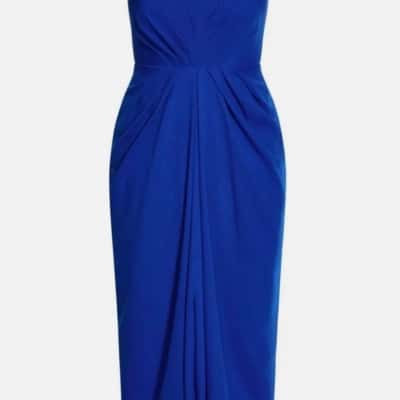 City Chic Womens MAXI LUCIANA electric blue Size S 
