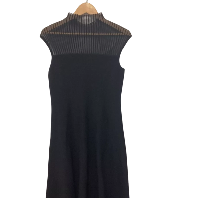 Veronika Maine Womens  Size M Cocktail Dress Black  