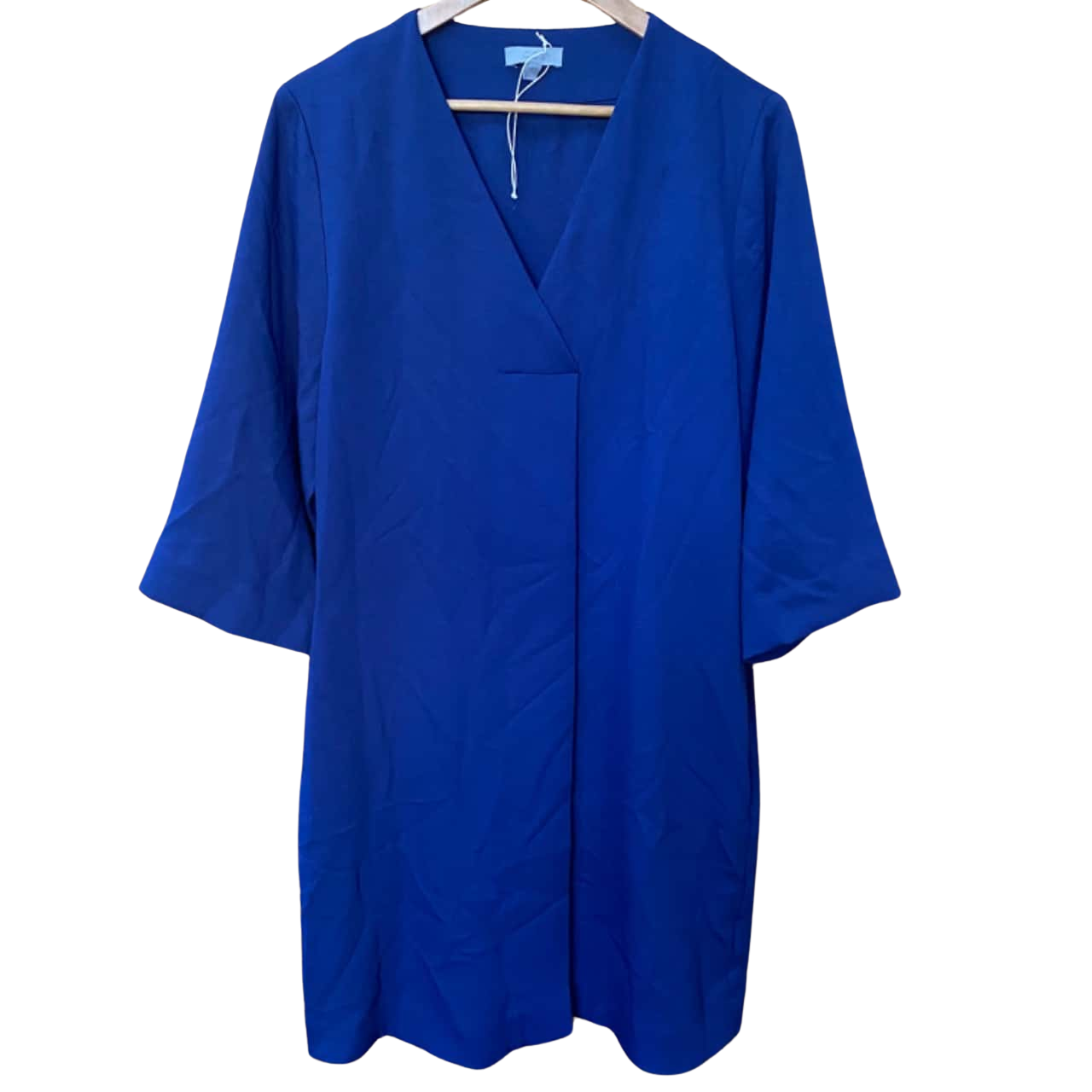 cos royal blue dress COS. Flowing blue dress with slit. Size 38 – Hibuy market main image 0