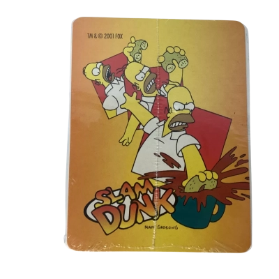 The Simpsons Slam Dunk (2001) Play Cards - Factory Sealed
