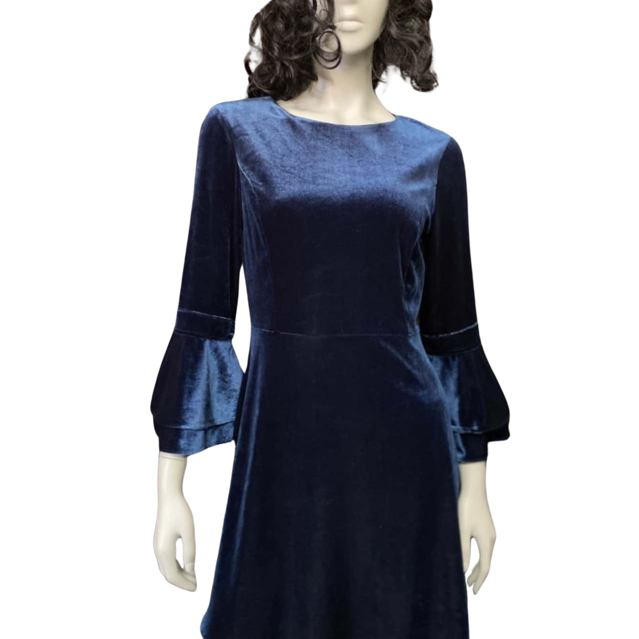 Piper Women’s Size 8 Blue Velvet Dress