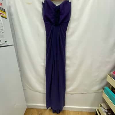 Willow Women's Size 10 Cocktail Dress Purple RRP$1800 Reduced to $600