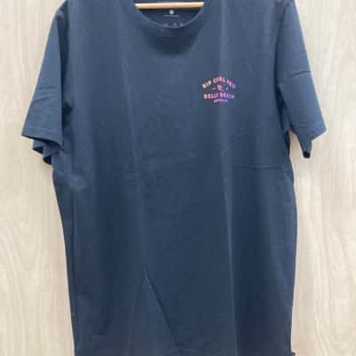 Rip Curl Mens  Size XXL Black T Shirt 6