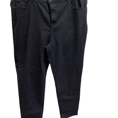 beme Womens  Size 20 Slim Fit Jeans Black  