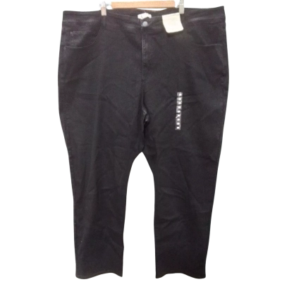 beme Womens  Size 26 Straight Leg  Regular fit Jeans Black  