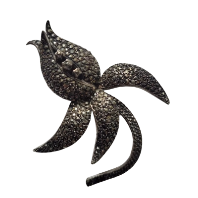  Womens Brooch Silver Colour