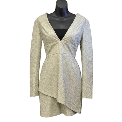 MISHA Collection Womens Size 12 Sage Green Designer Dress BNWT