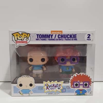 Rugrats Tommy and Chuckie Pop Vinyl Figures