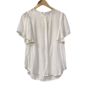 Mela Purdie Womens  Size 12 Sleeveless Top White 