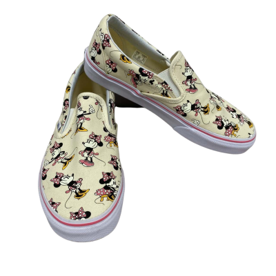 Vans Disney Unisex Sneakers Size Men’s 6 / Women’s 7.5 Cream/Disney Mini Mouse RRP$110