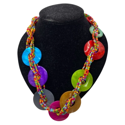  Womens Necklace Multicoloured 