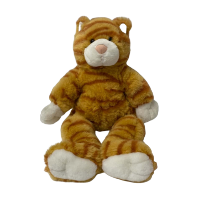 Originals Build A Bear Workshop Orange Striped Tabby Cat Plush