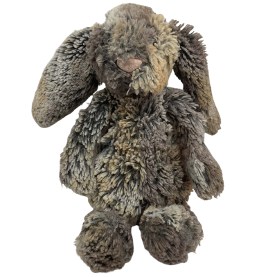 JELLYCAT- Grey & Tan Bunny Rabbit 