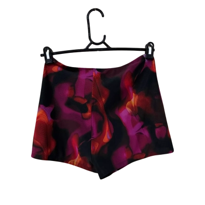 White Fox Women's Size L Shorts Flame Colour 