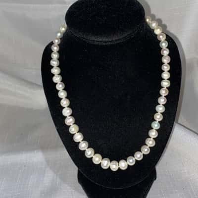  SINGLE STRAND FRESHWATER PEARL Necklace 
