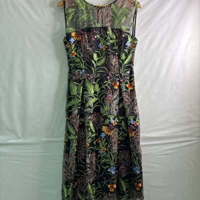 Very Very Womens  Size 10 Floral Dress Floral 
