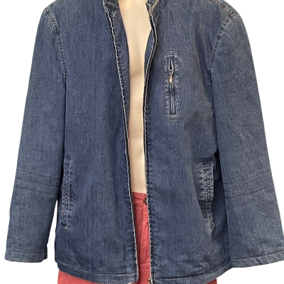 Mens  Size L Denim Jacket Blue 