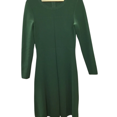 David Lawrence Womens  Size 10 Maxi Dress Green 