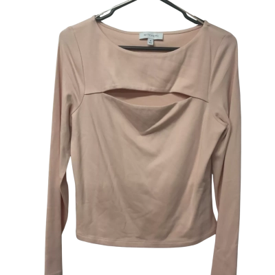 Womens Witchery  Size M Long Sleeve nude top