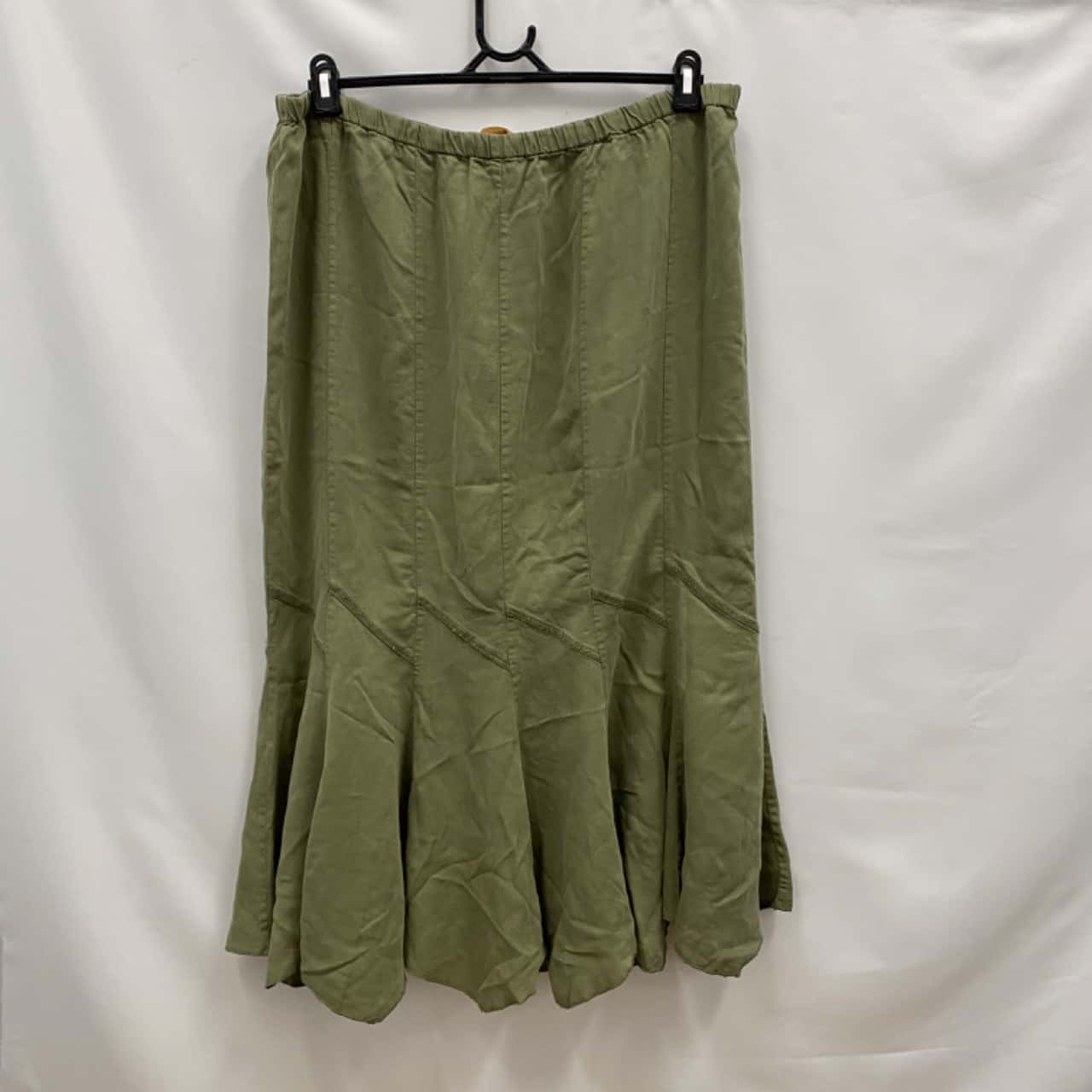 Noni B Women’s MIDI Skirt Size 18 Olive Green RRP 100(s)