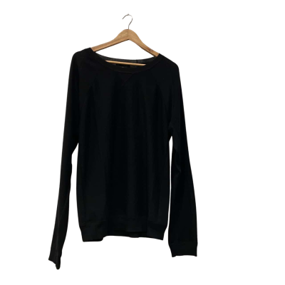 Saba Mens  Size XL Crew Neck Jumper Black  