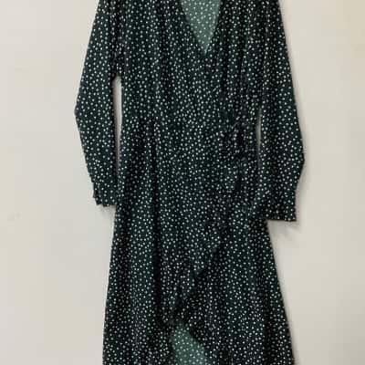 Boohoo Womens  Size 18 Casual Dress Green D