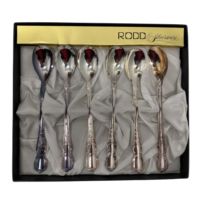 Rodd Silverware Parfait Spoons Set Of 6