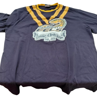 NRL Mens  Parramatta Eels Size XXL Short Sleeve T-shirt 