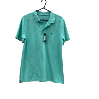 Quicksilver Mens Size M Teal Polo Shirt 