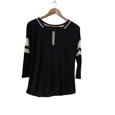 Karen Millen Womens  Size 10 Long Sleeve Top Black  