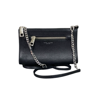 Marc Jacobs Womens Chain Strap Purse Black  