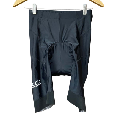 BNWT Cinettica Mens Size S/M Black Padded Bike Shorts  